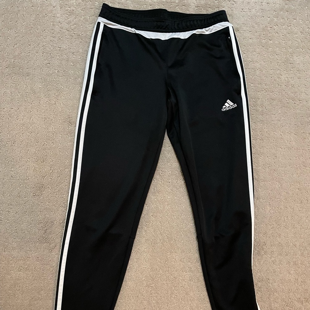 Adidas joggers, size m, black